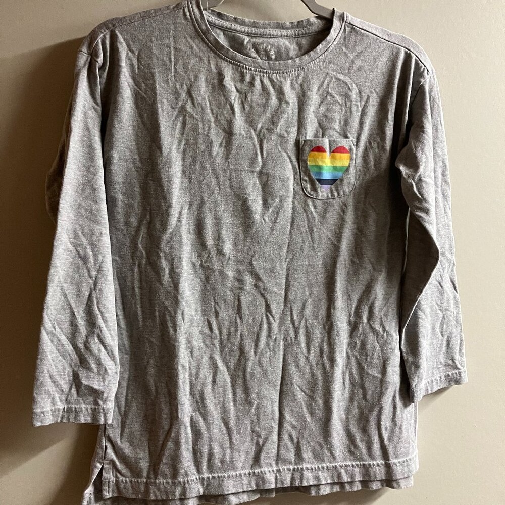 Primary Shirt with Heart Pocket